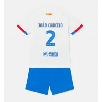 Barcelona Joao Cancelo #2 Bortadräkt Barn 2023-24 Kortärmad (+ Korta byxor)
